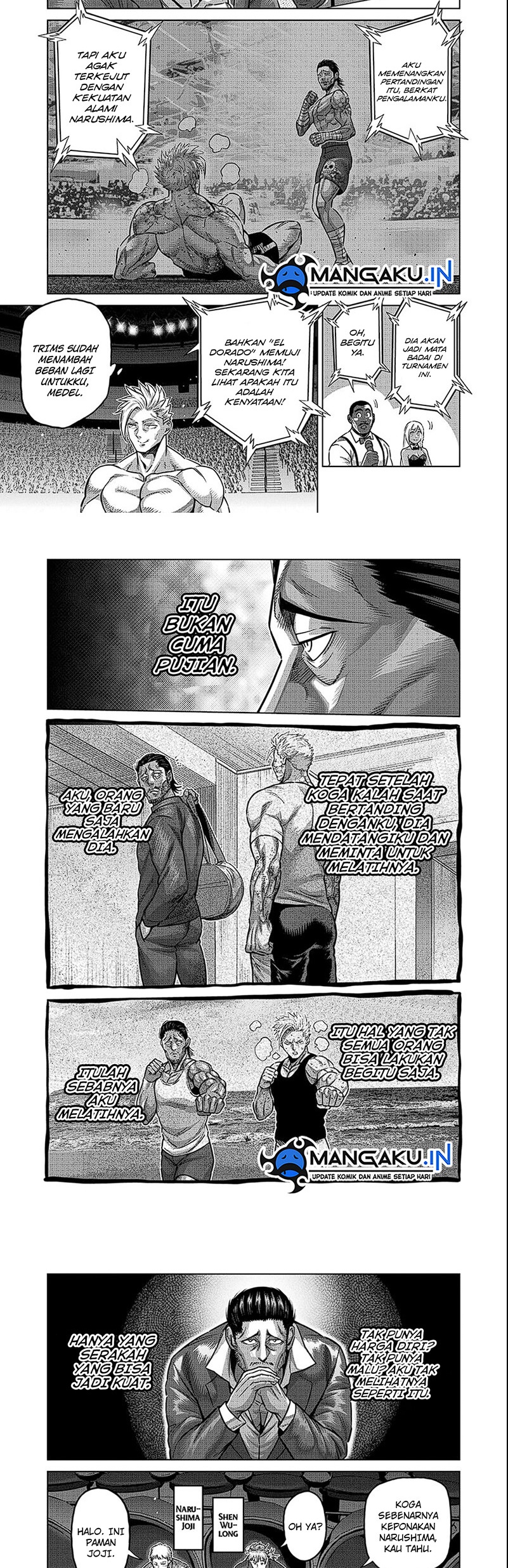 Kengan Omega Chapter 175 - halaman 6