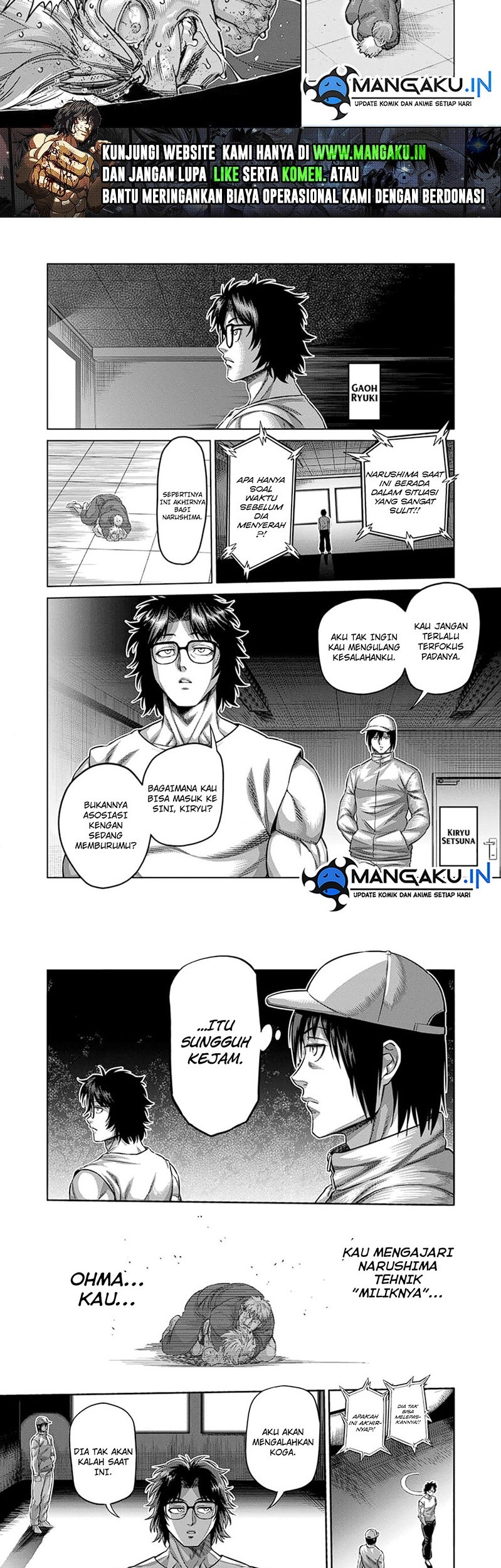 Kengan Omega Chapter 176 - halaman 10