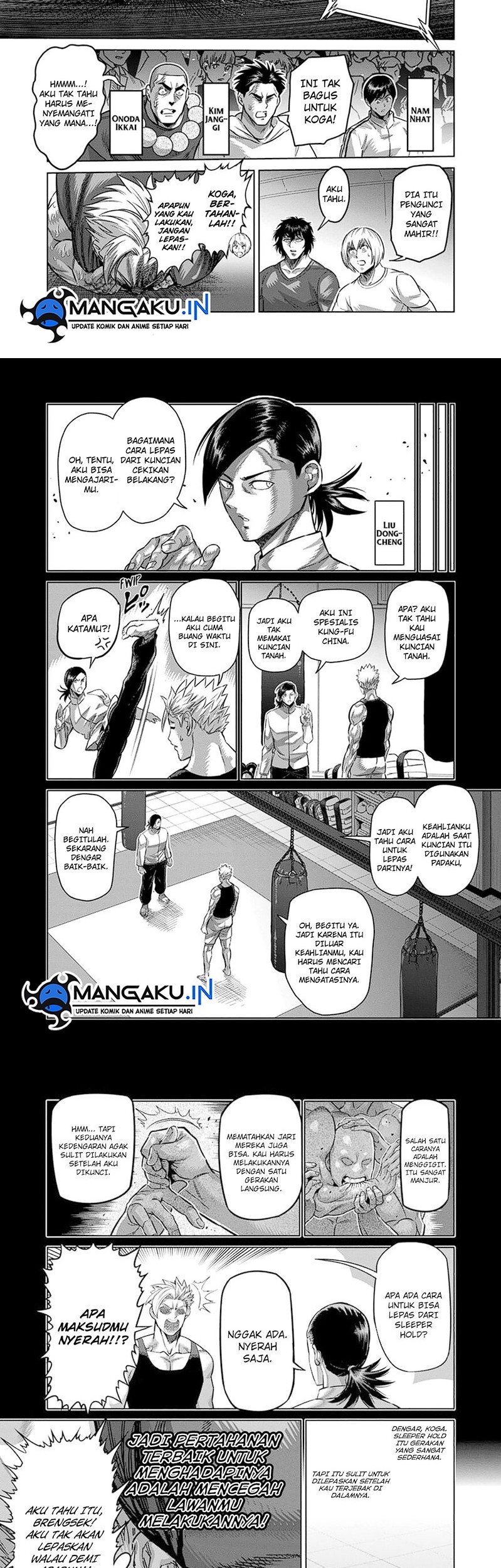 Kengan Omega Chapter 176 - halaman 8