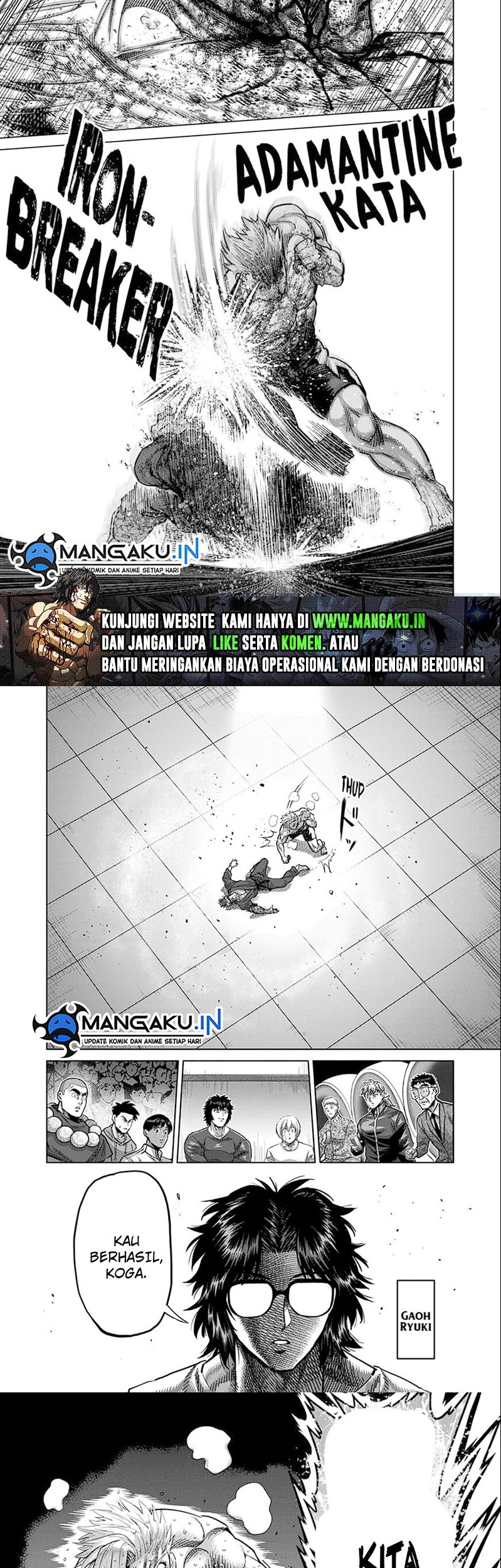 Kengan Omega Chapter 177 - halaman 8