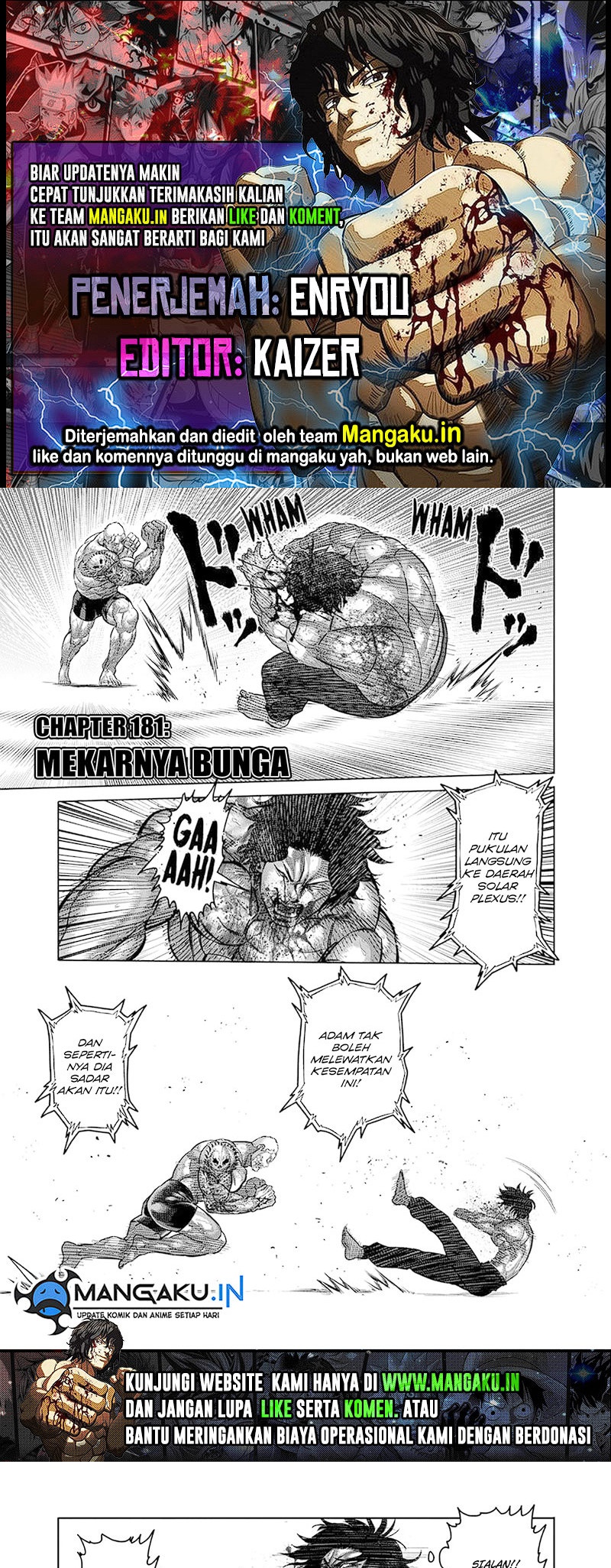 Kengan Omega Chapter 181 - halaman 1