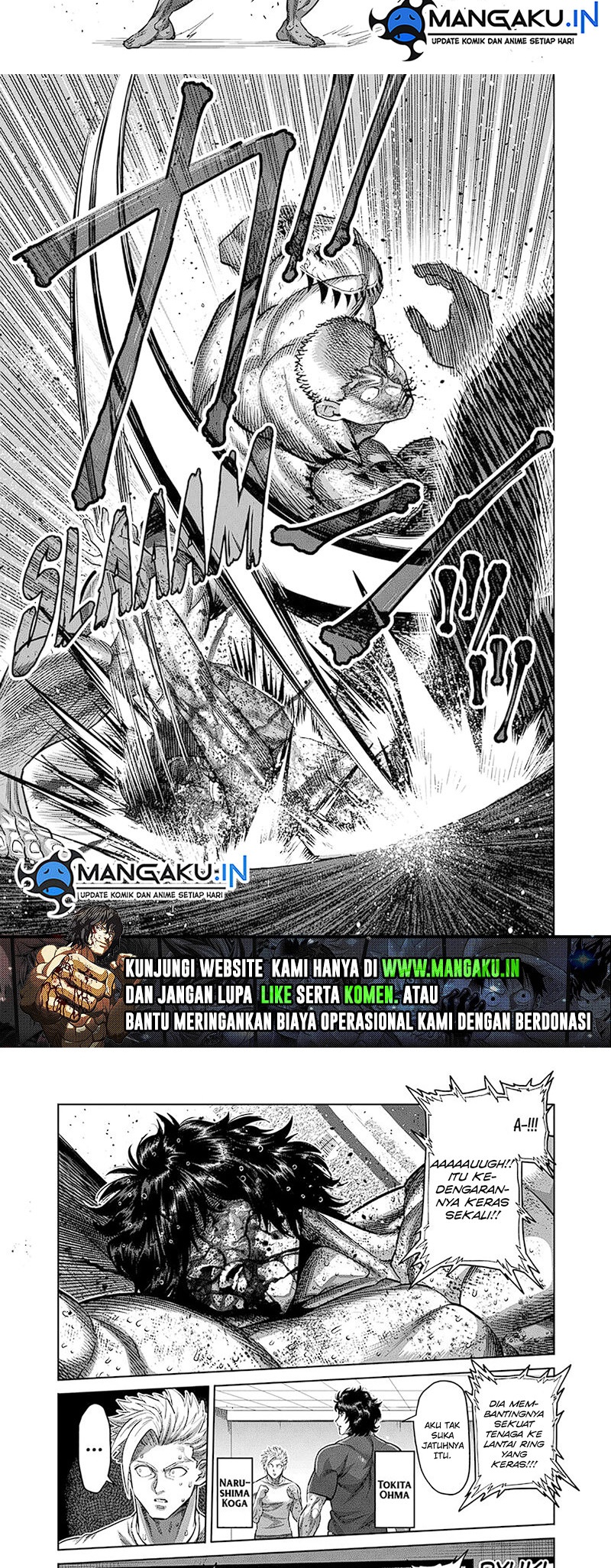 Kengan Omega Chapter 181 - halaman 8