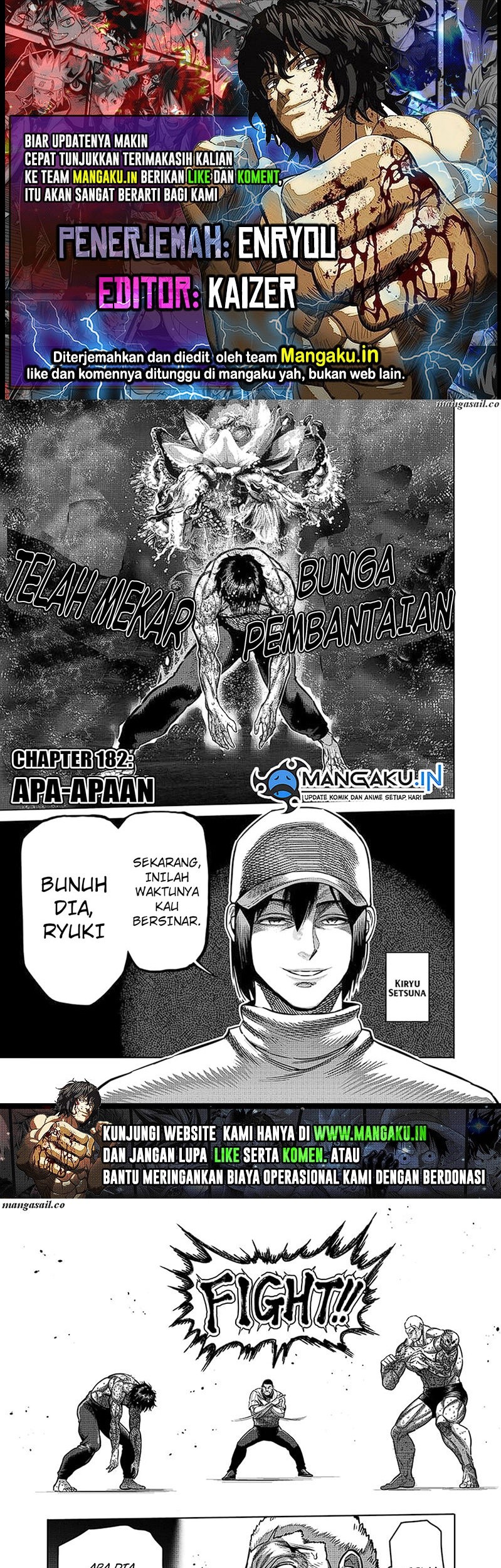 Kengan Omega Chapter 182 - halaman 1
