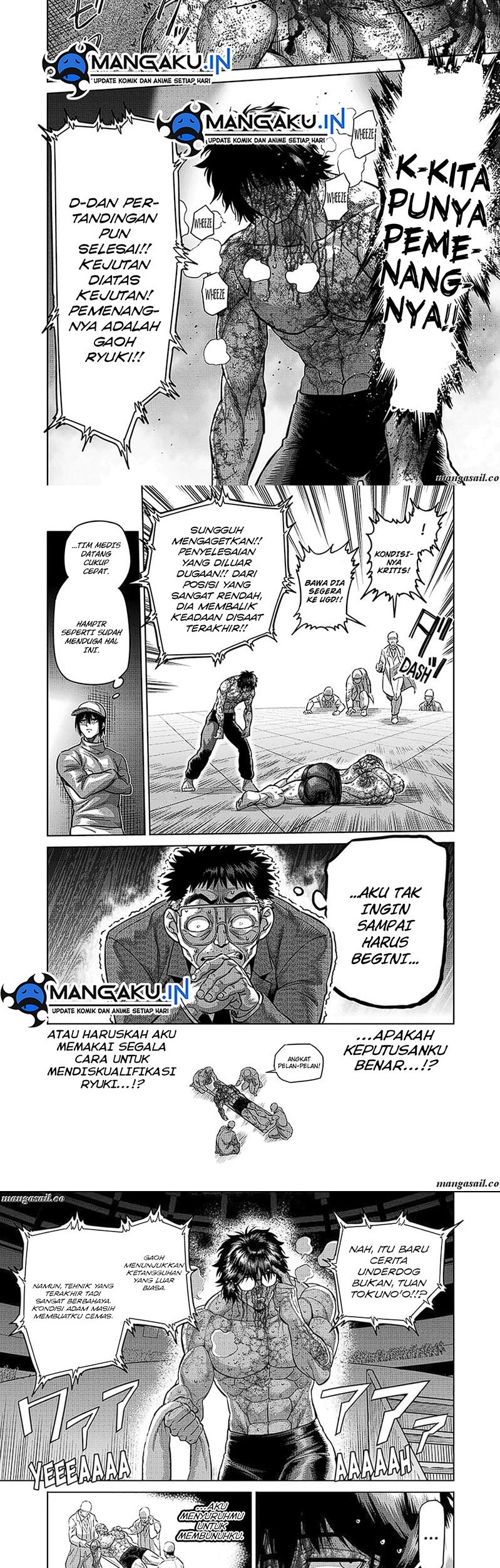 Kengan Omega Chapter 182 - halaman 17