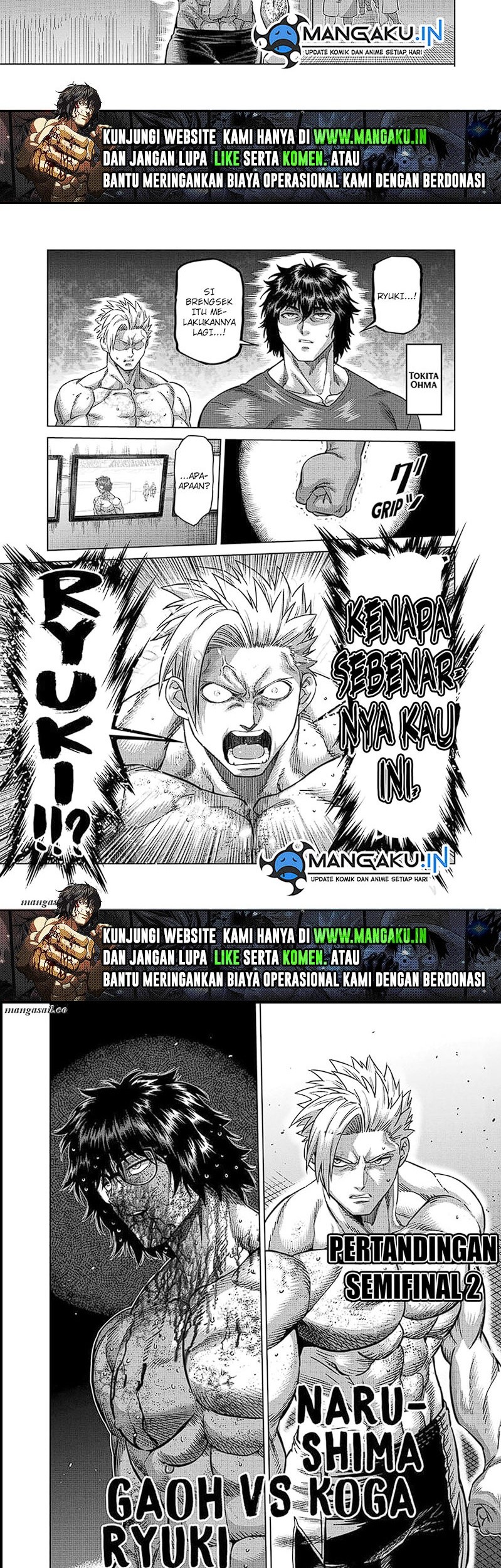 Kengan Omega Chapter 182 - halaman 19