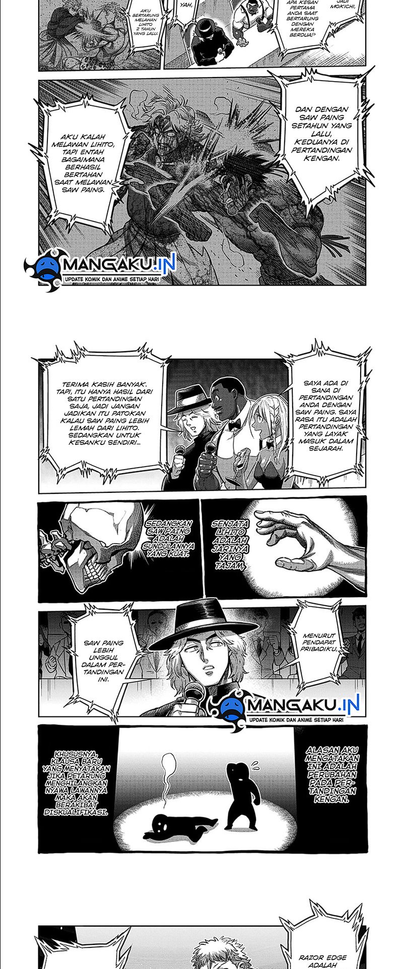 Kengan Omega Chapter 184 - halaman 4