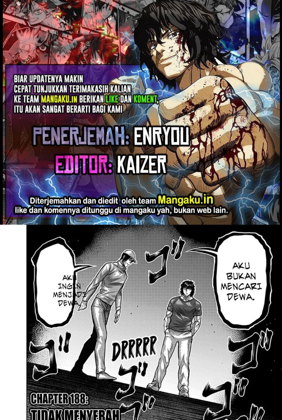 Kengan Omega Chapter 188 - halaman 1