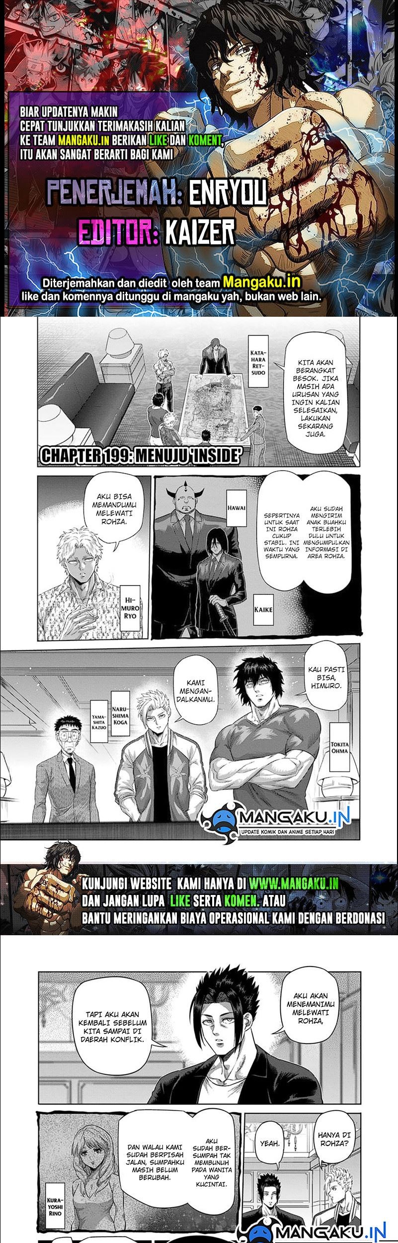Kengan Omega Chapter 199 - halaman 1