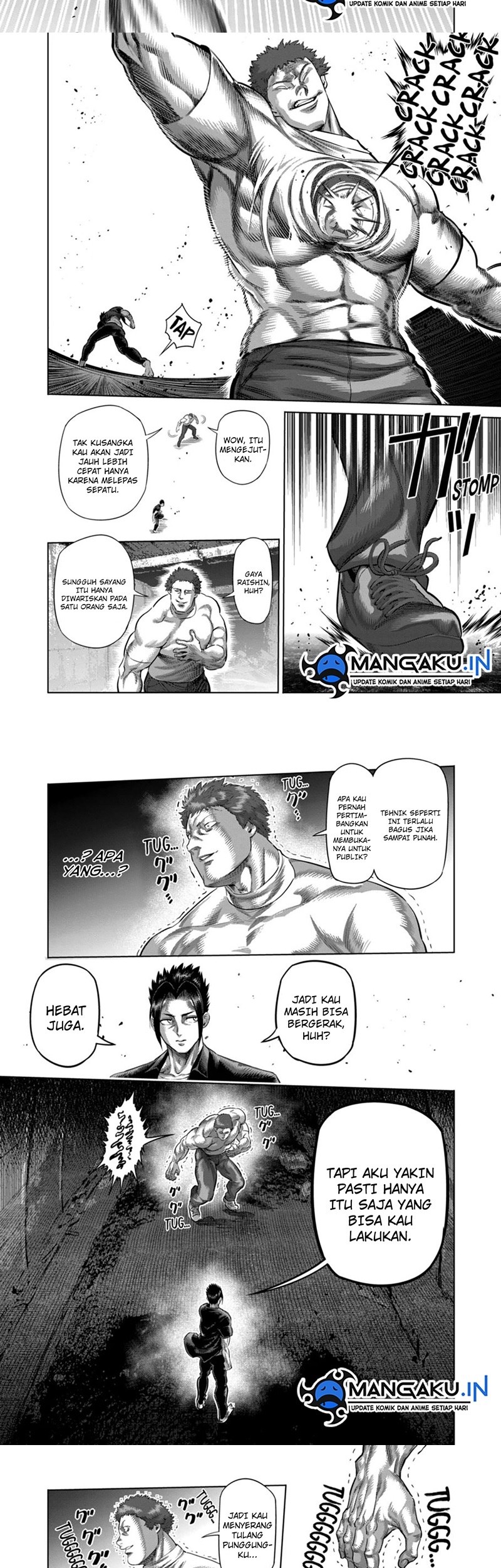 Kengan Omega Chapter 205 - halaman 3