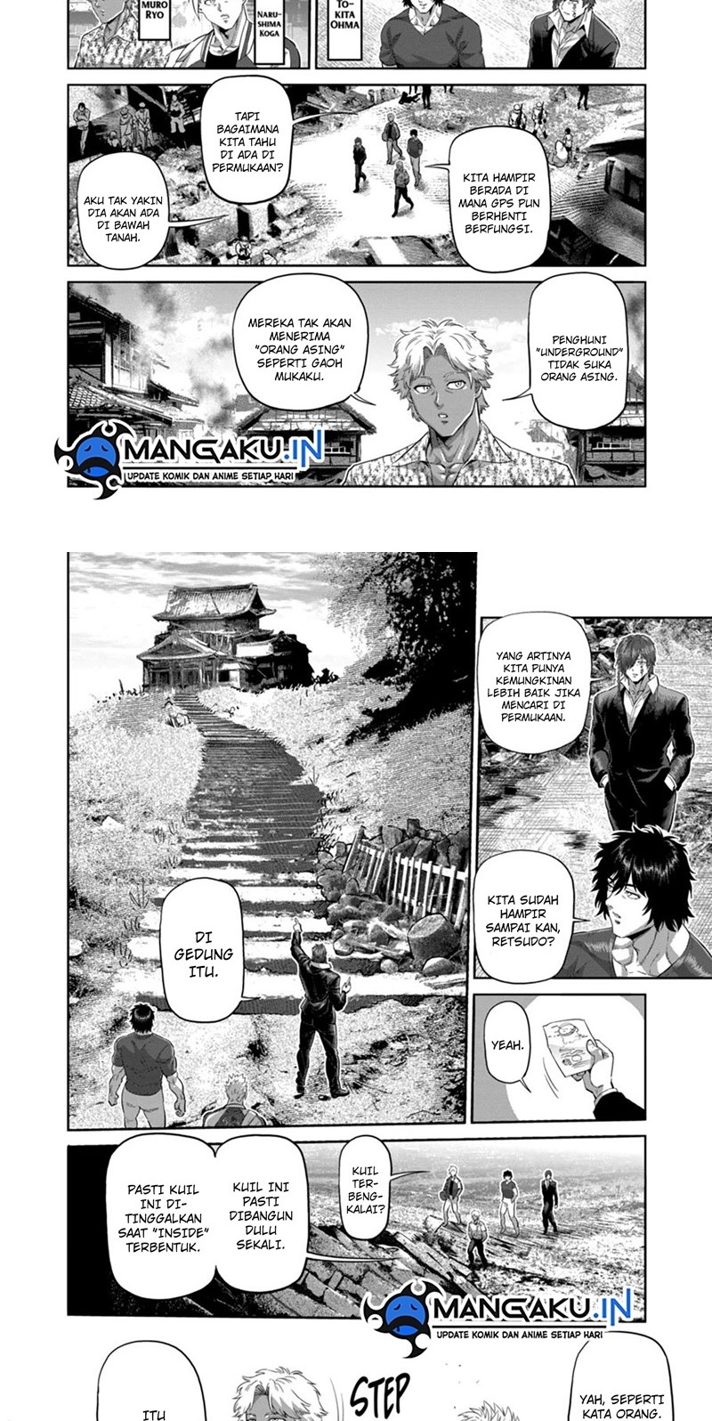 Kengan Omega Chapter 205 - halaman 8