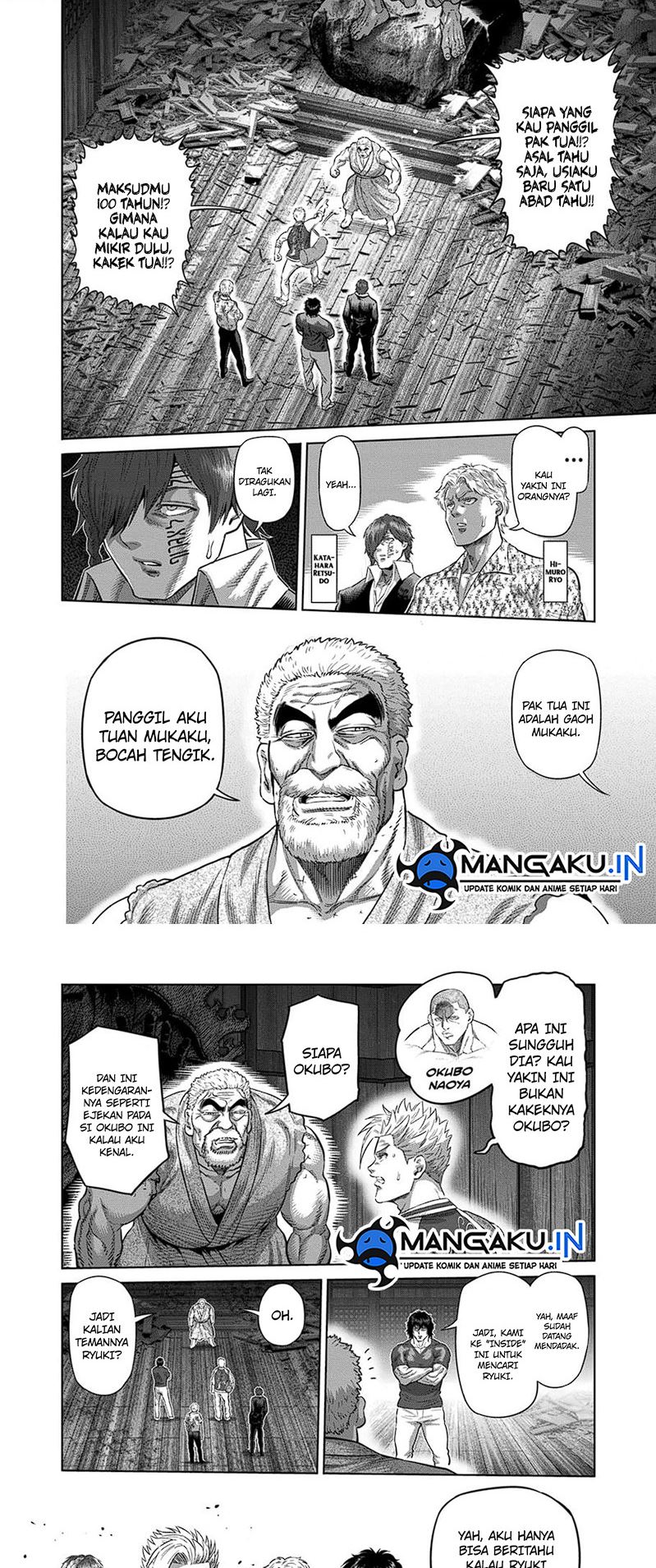 Kengan Omega Chapter 206 - halaman 2