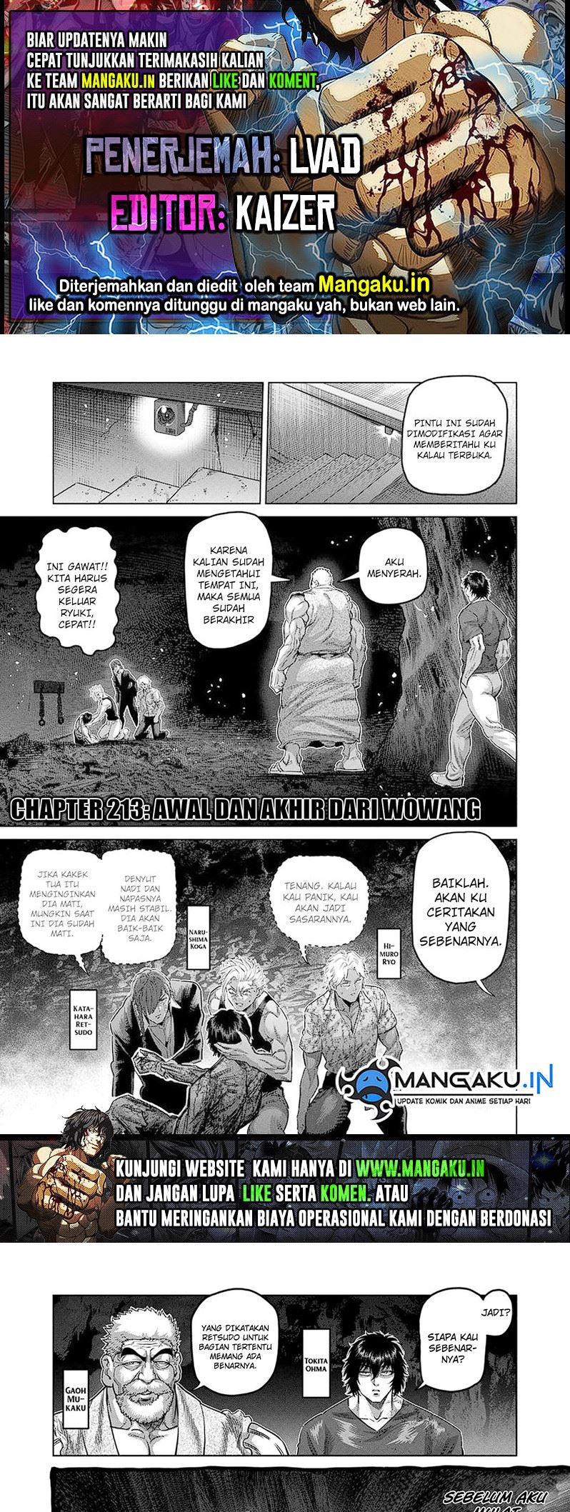 Kengan Omega Chapter 213 - halaman 1