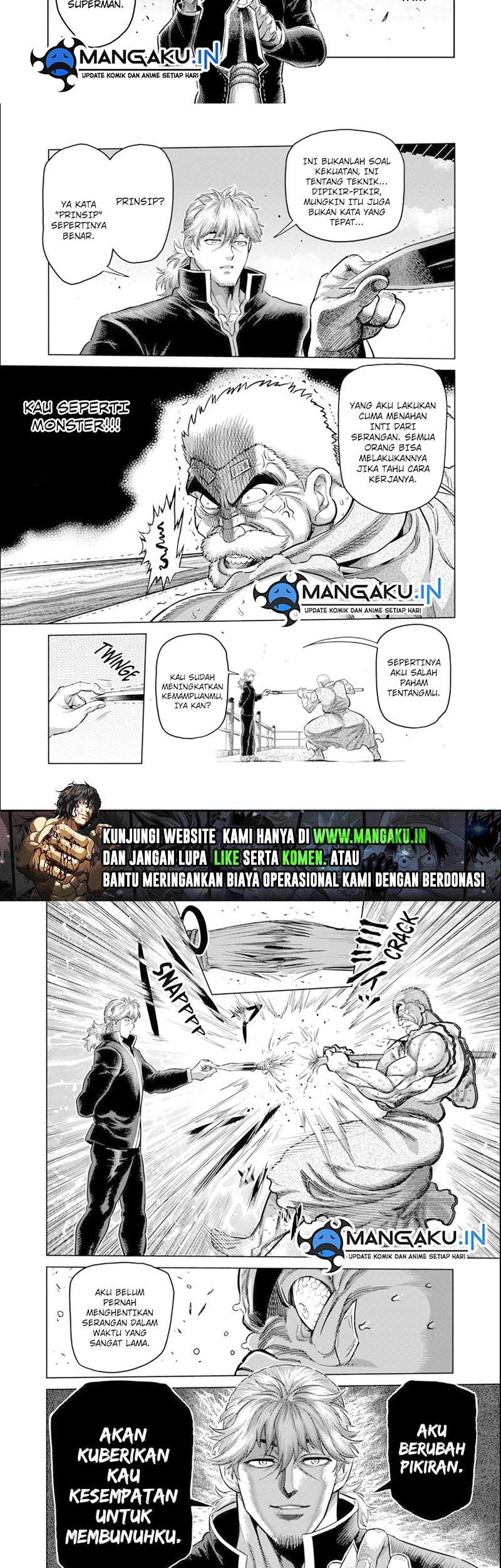 Kengan Omega Chapter 215 - halaman 9
