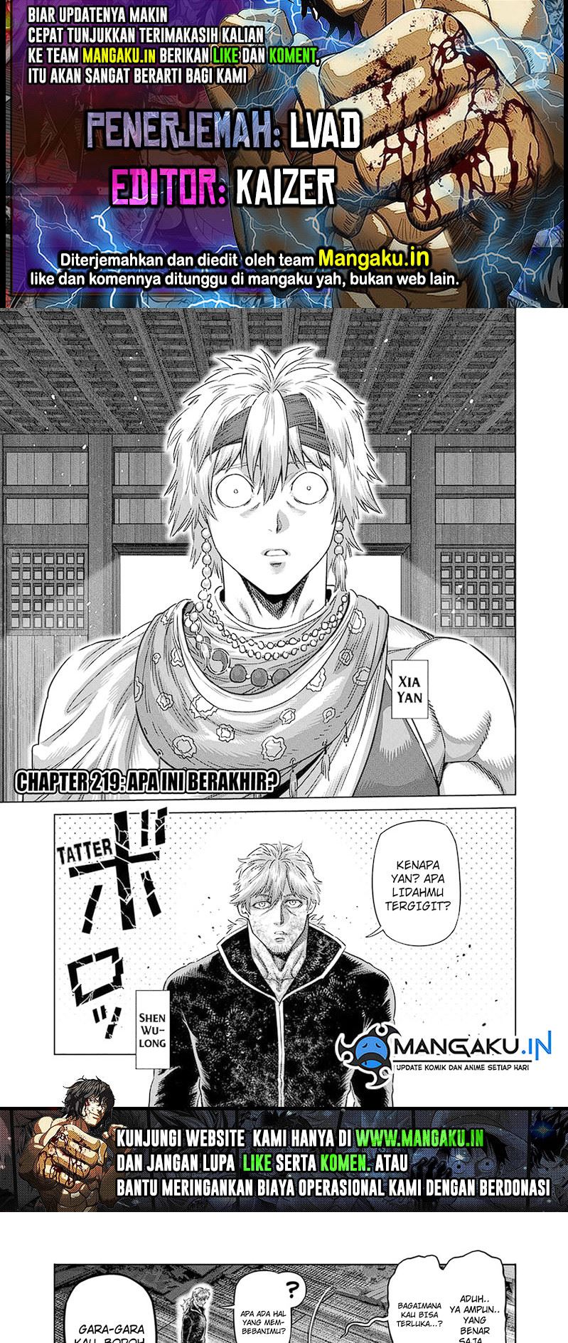 Kengan Omega Chapter 219 - halaman 1