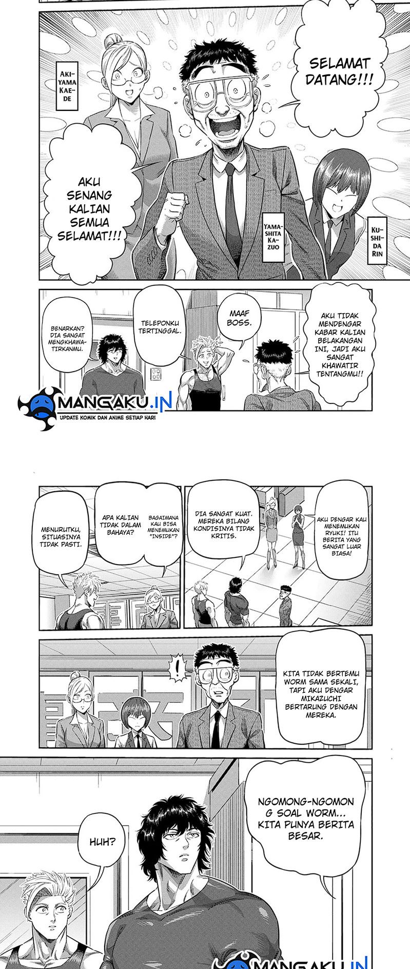 Kengan Omega Chapter 219 - halaman 8