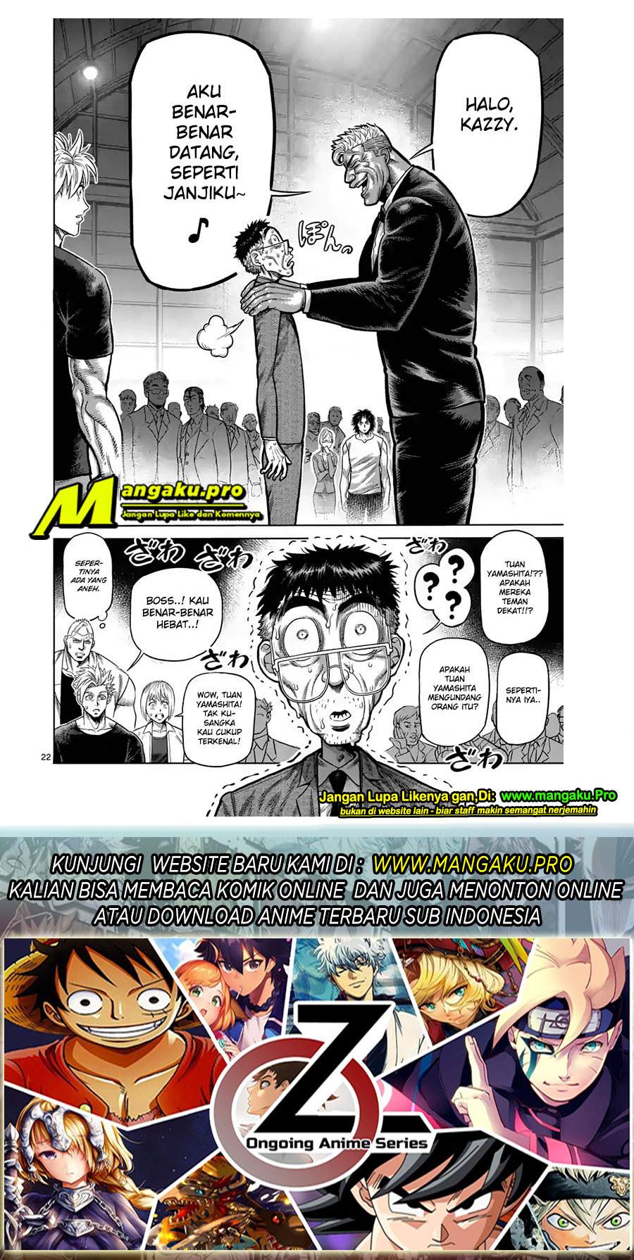 Kengan Omega Chapter 22 - halaman 23