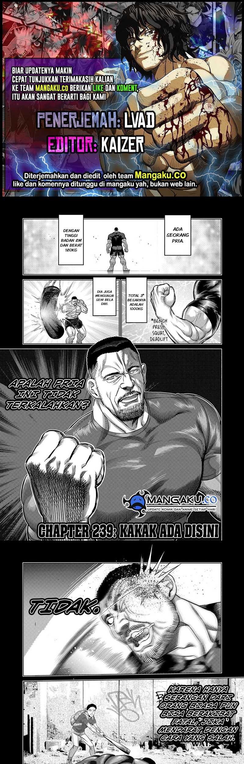 Kengan Omega Chapter 239 - halaman 1
