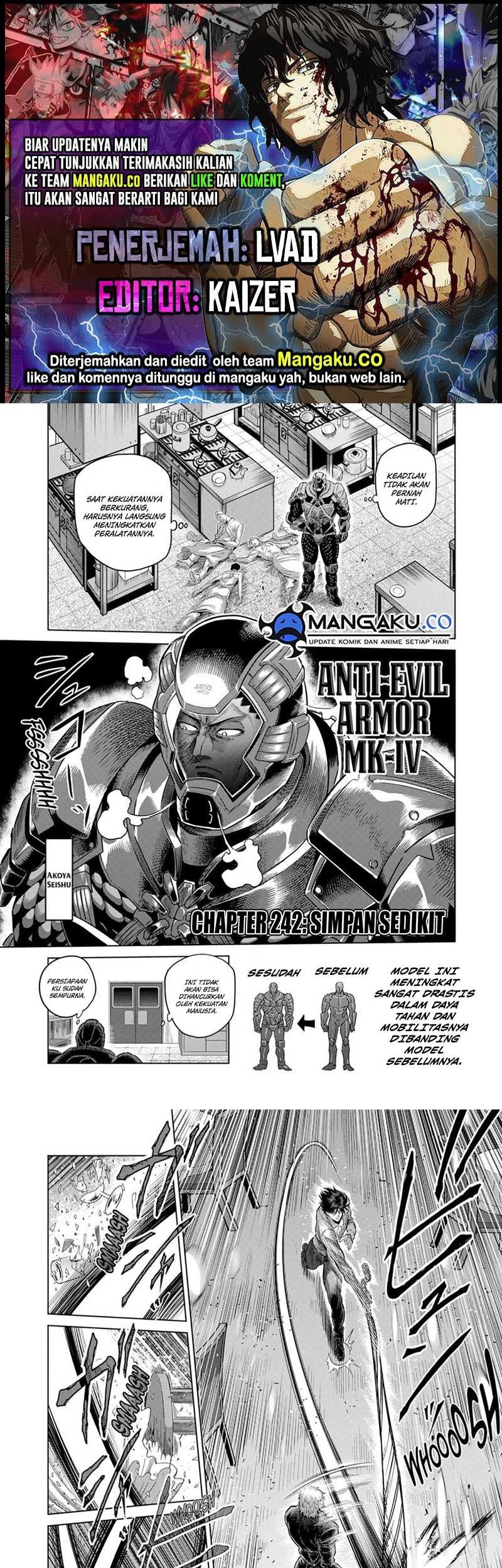 Kengan Omega Chapter 242 - halaman 1