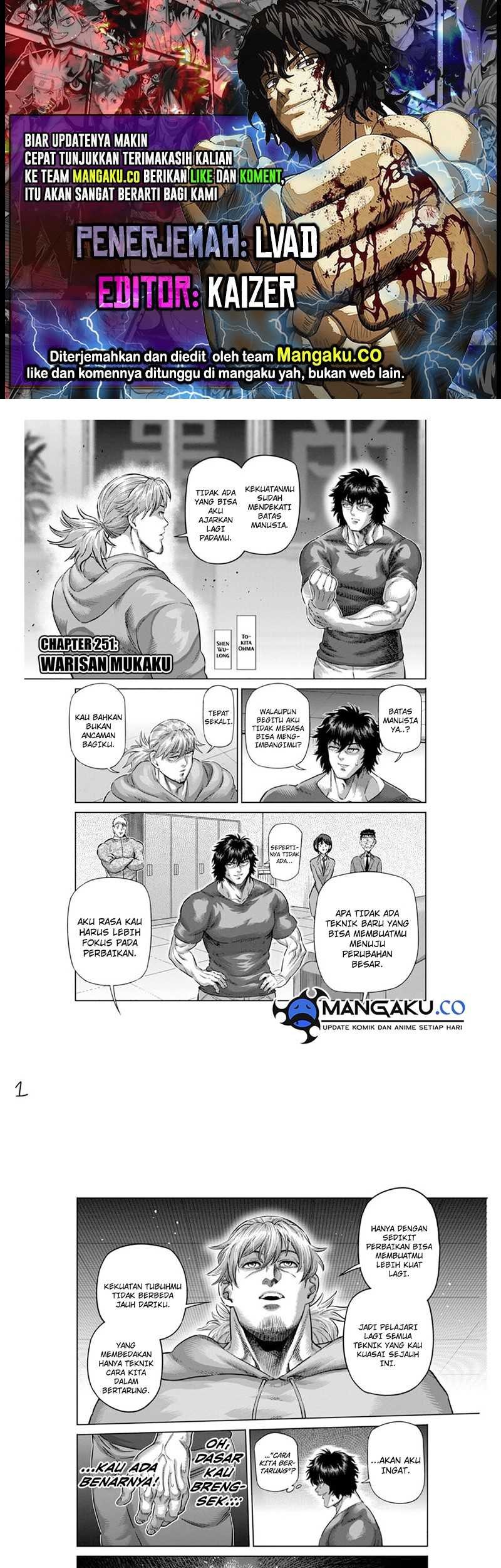 Kengan Omega Chapter 251 - halaman 1