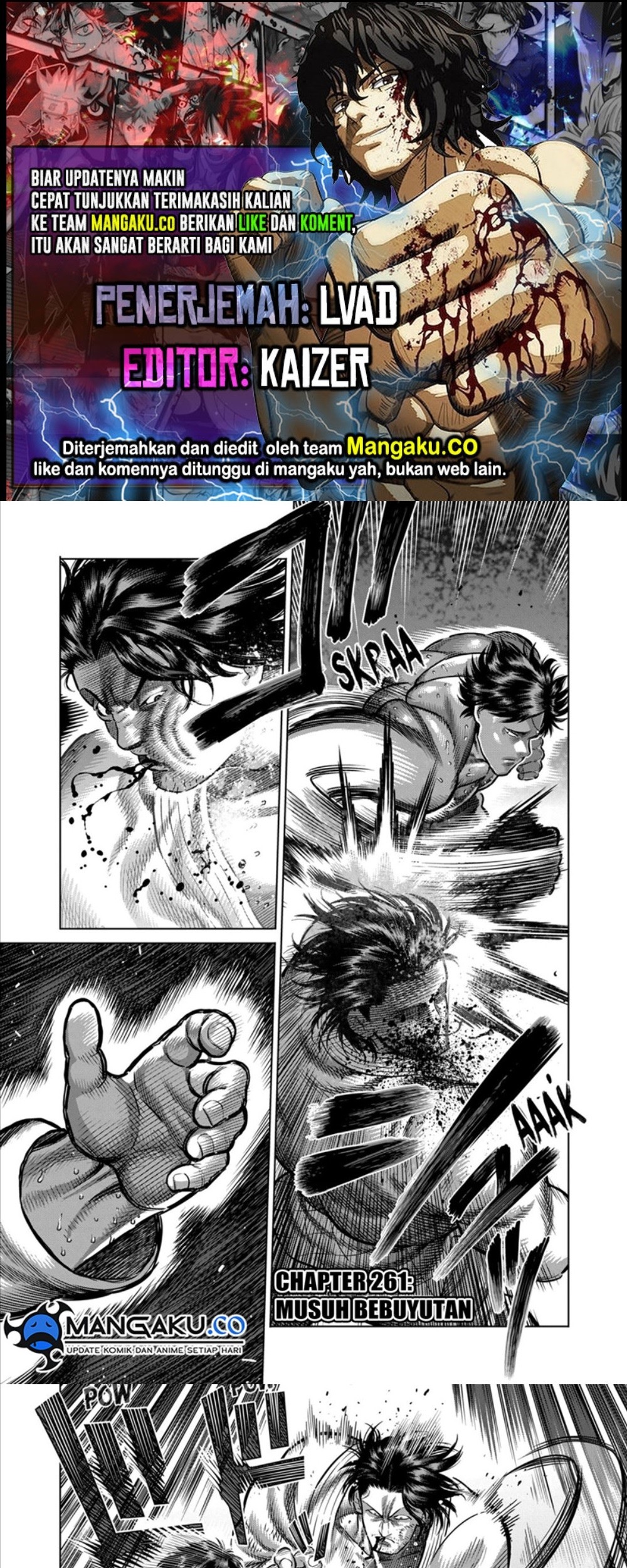 Kengan Omega Chapter 261 - halaman 1