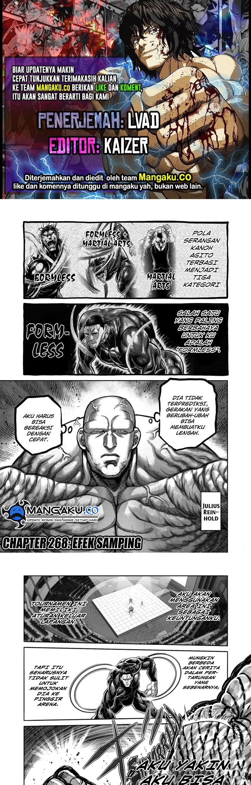 Kengan Omega Chapter 268 - halaman 1