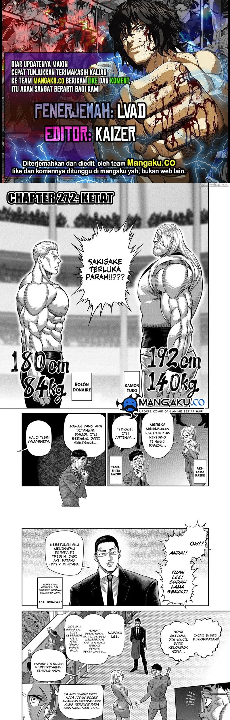 Kengan Omega Chapter 272 - halaman 1