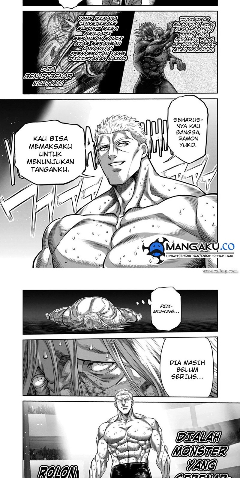 Kengan Omega Chapter 273 - halaman 10