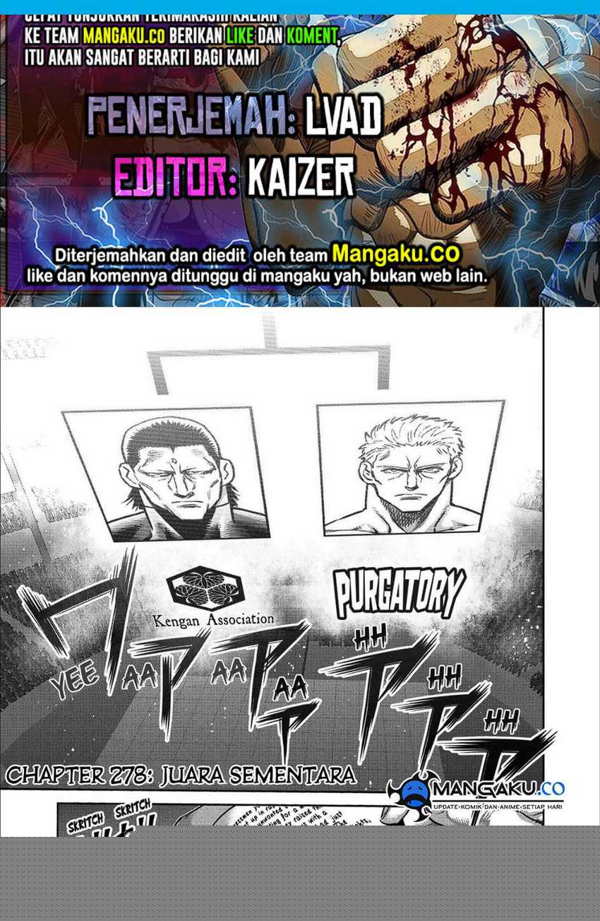 Kengan Omega Chapter 278 - halaman 1