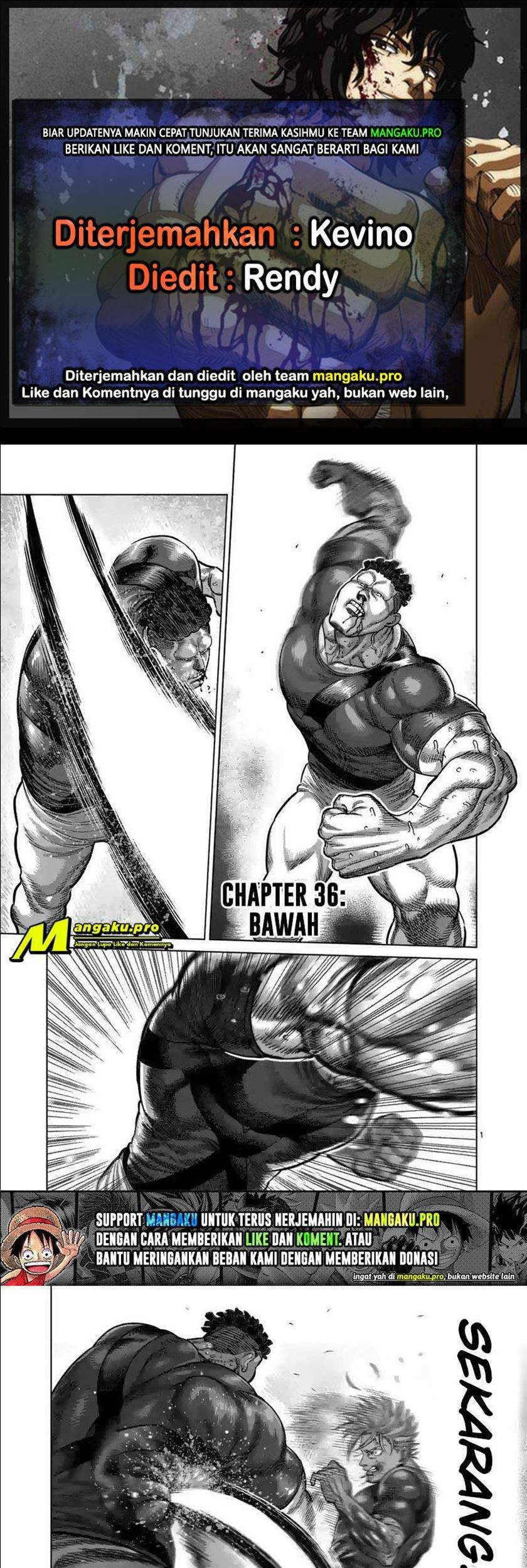 Kengan Omega Chapter 36 - halaman 1