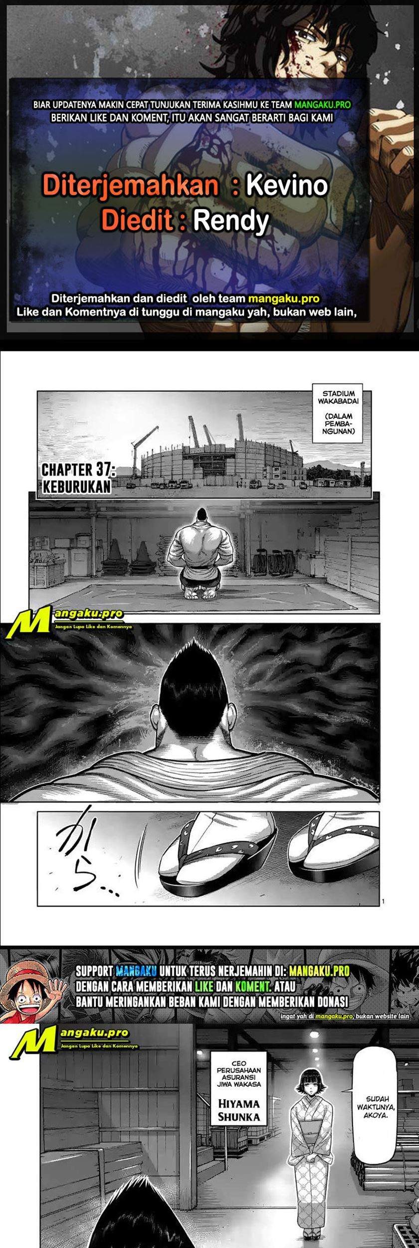 Kengan Omega Chapter 37 - halaman 1