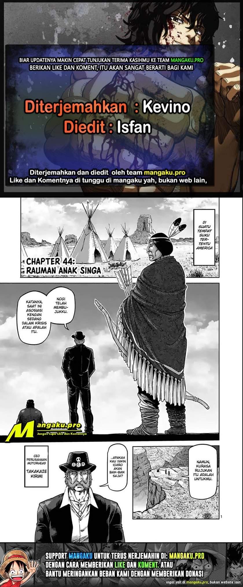 Kengan Omega Chapter 44 - halaman 1