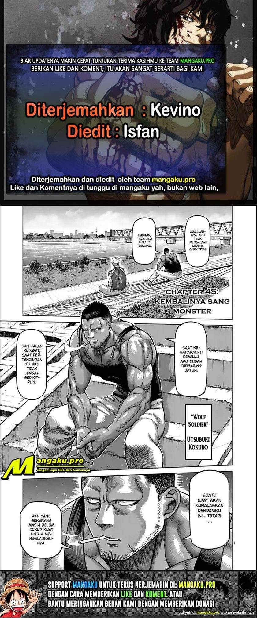 Kengan Omega Chapter 45 - halaman 1
