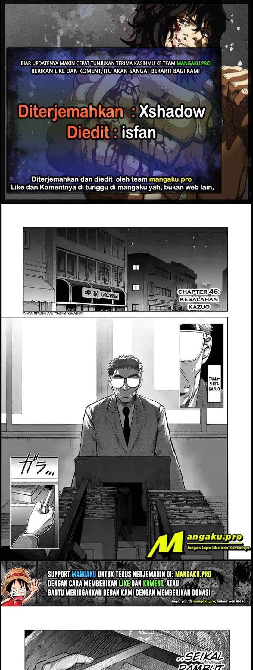 Kengan Omega Chapter 46 - halaman 1