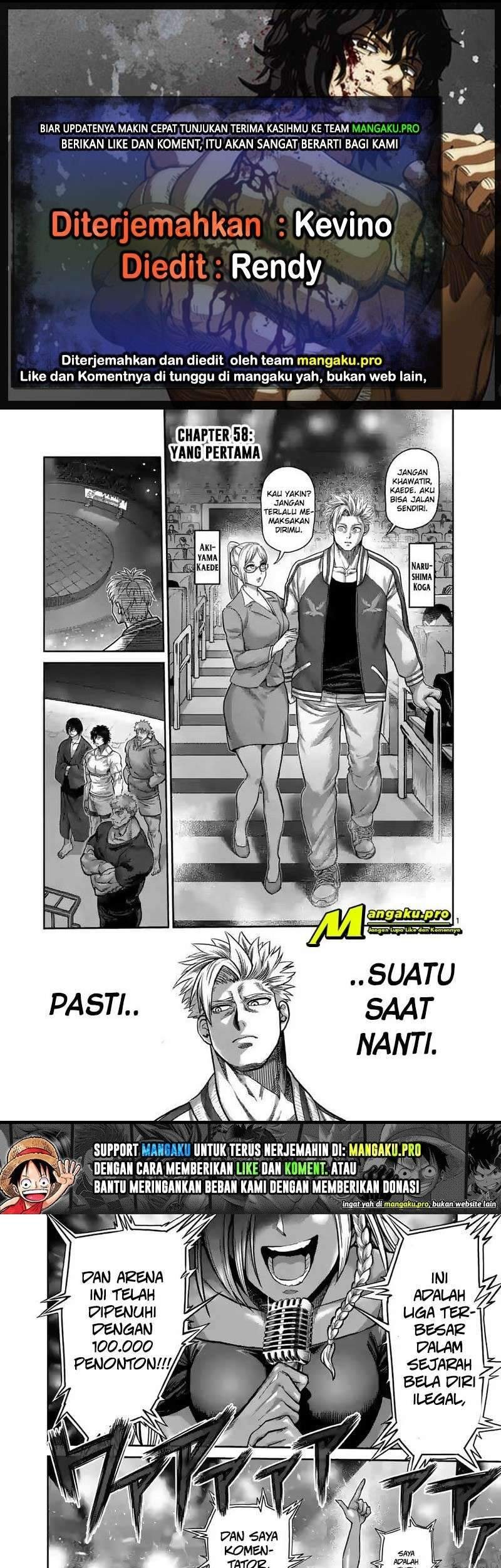 Kengan Omega Chapter 58 - halaman 1
