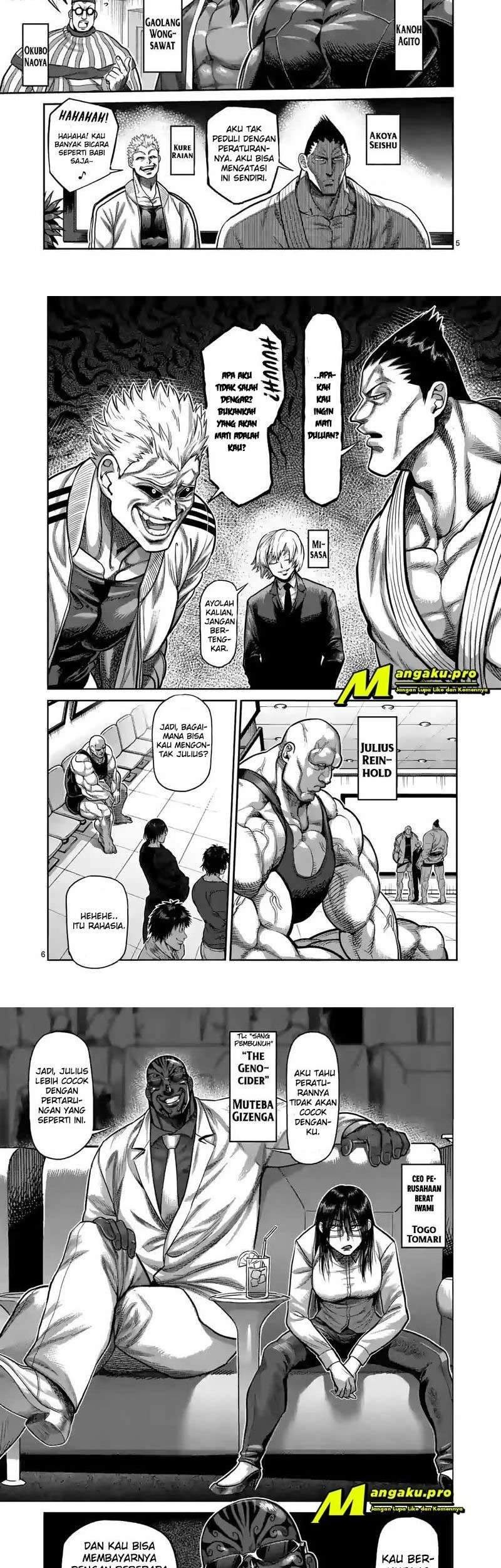 Kengan Omega Chapter 58 - halaman 5