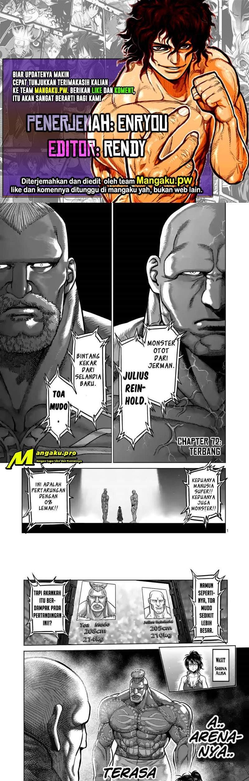 Kengan Omega Chapter 72 - halaman 1
