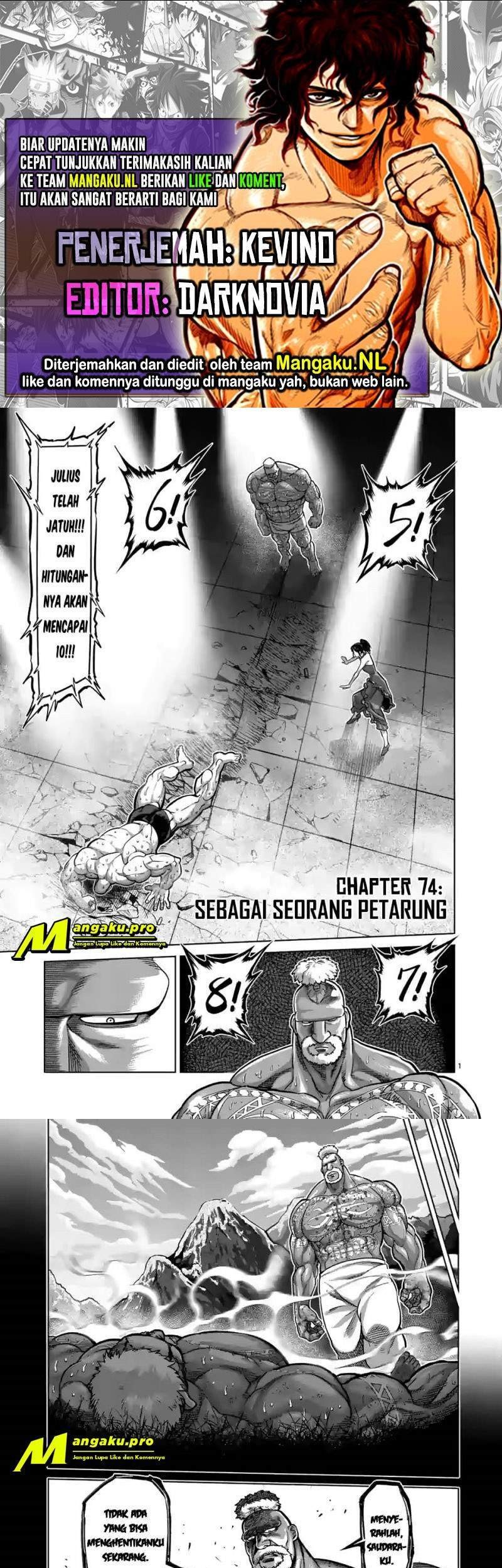 Kengan Omega Chapter 74 - halaman 1