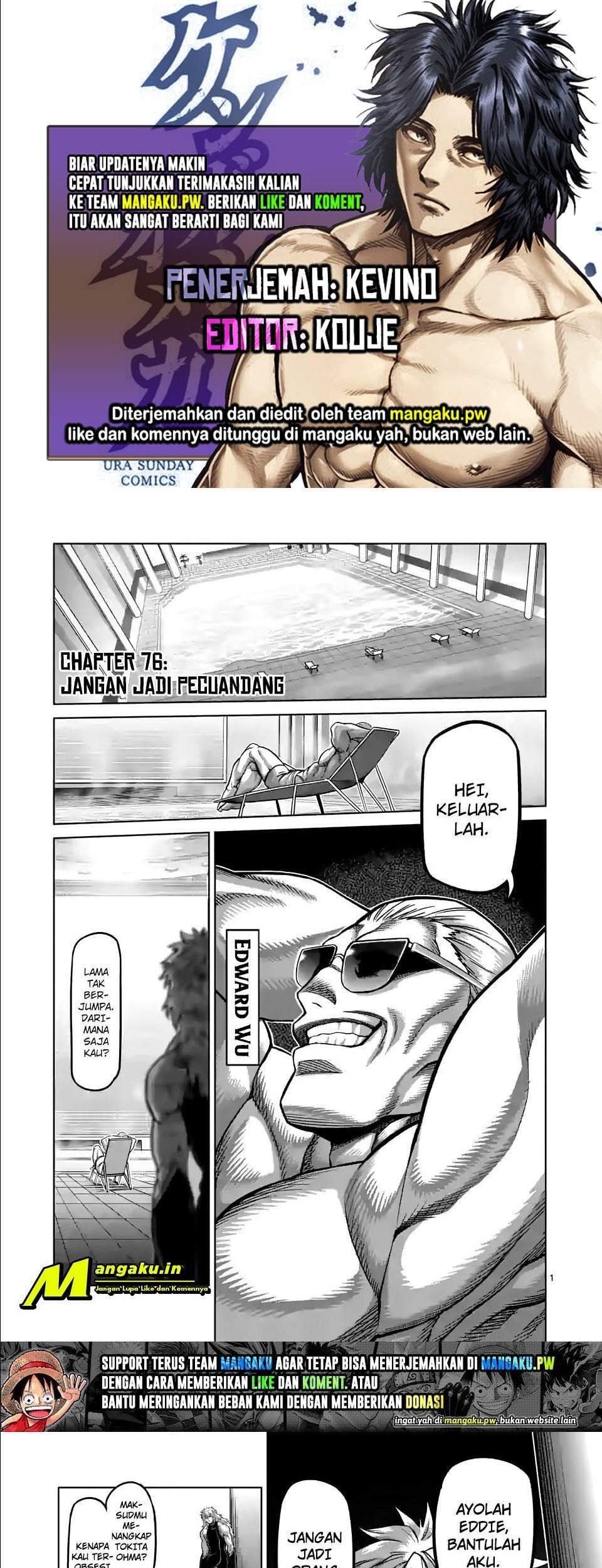 Kengan Omega Chapter 76 - halaman 1