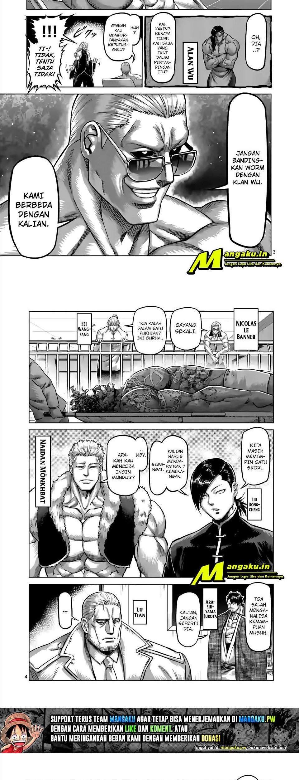 Kengan Omega Chapter 76 - halaman 3