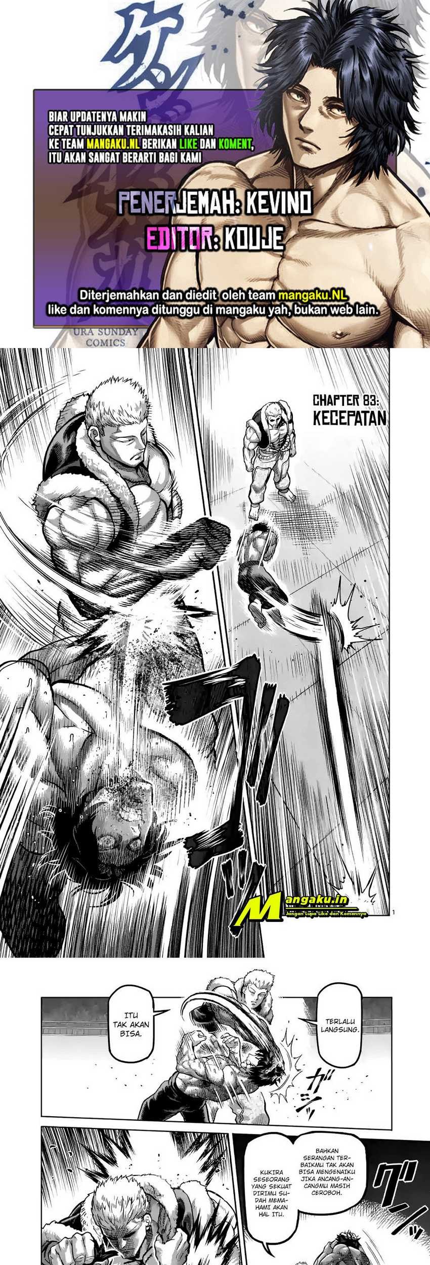 Kengan Omega Chapter 83 - halaman 1