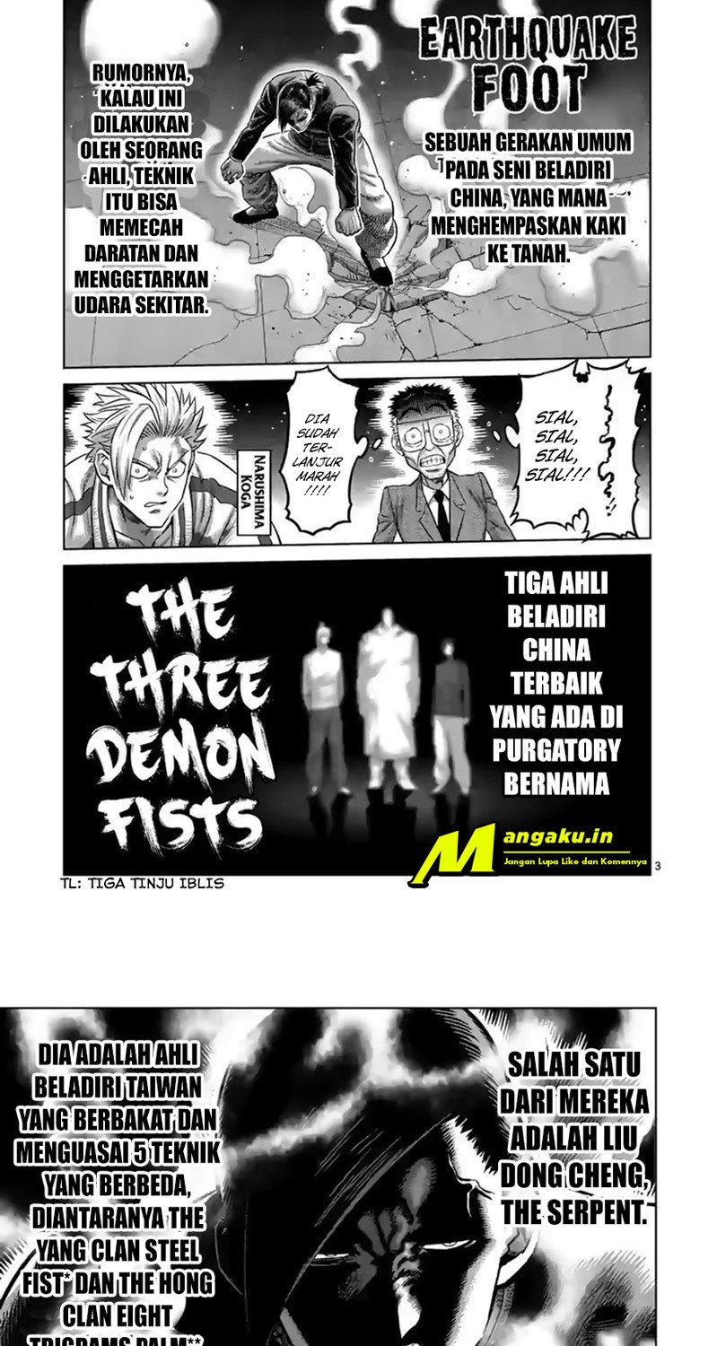 Kengan Omega Chapter 88 - halaman 3