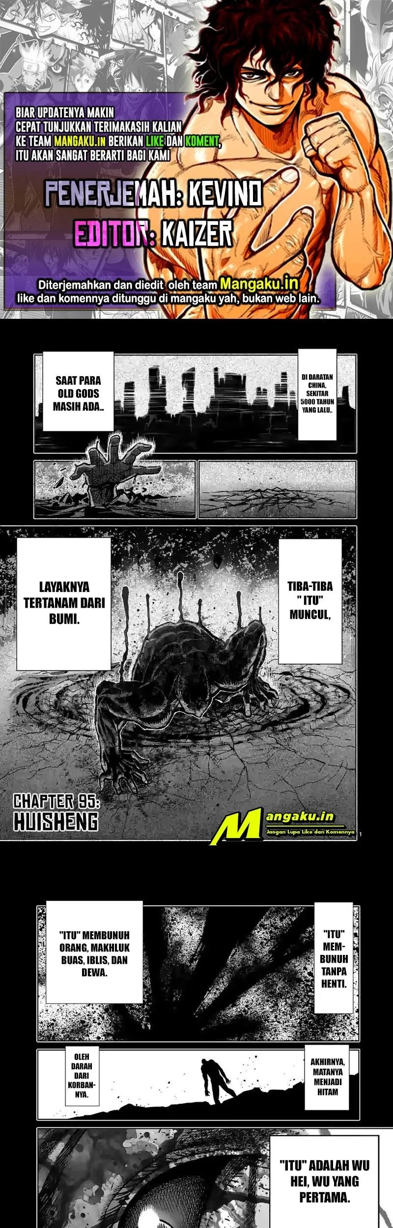 Kengan Omega Chapter 95 - halaman 1