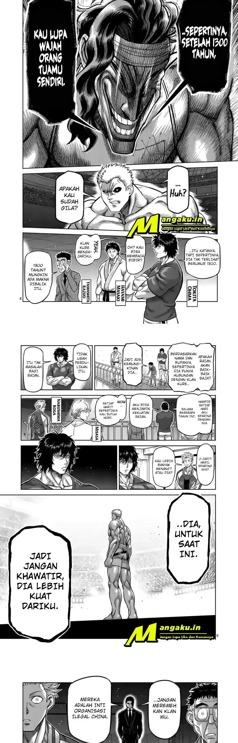 Kengan Omega Chapter 95 - halaman 3