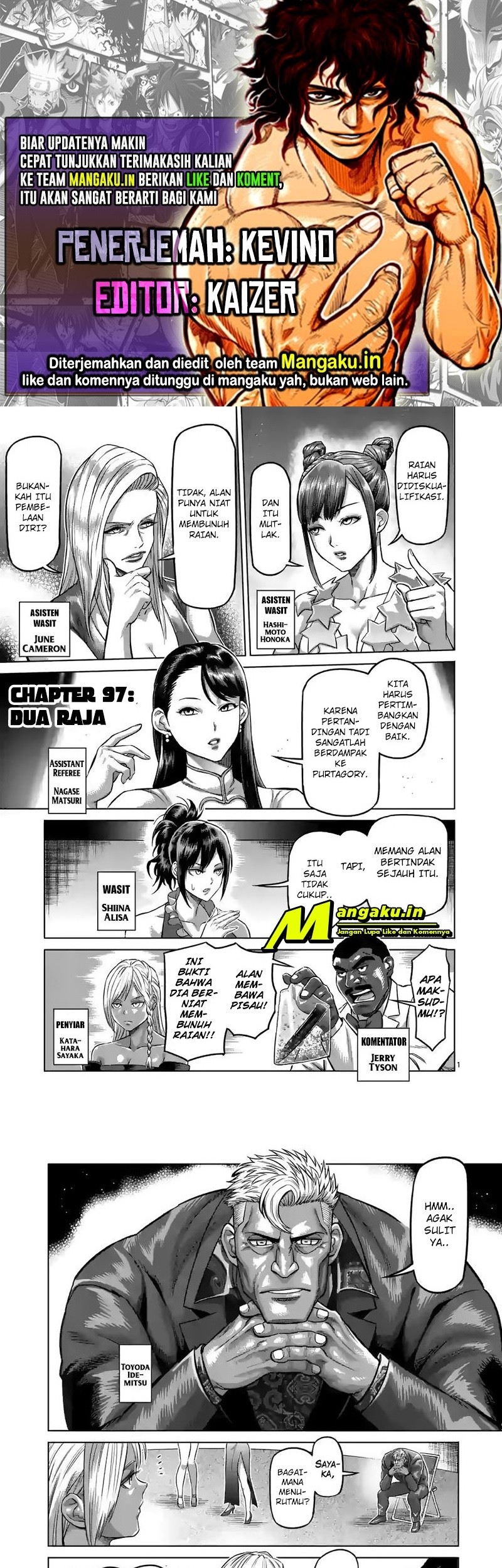 Kengan Omega Chapter 97 - halaman 1
