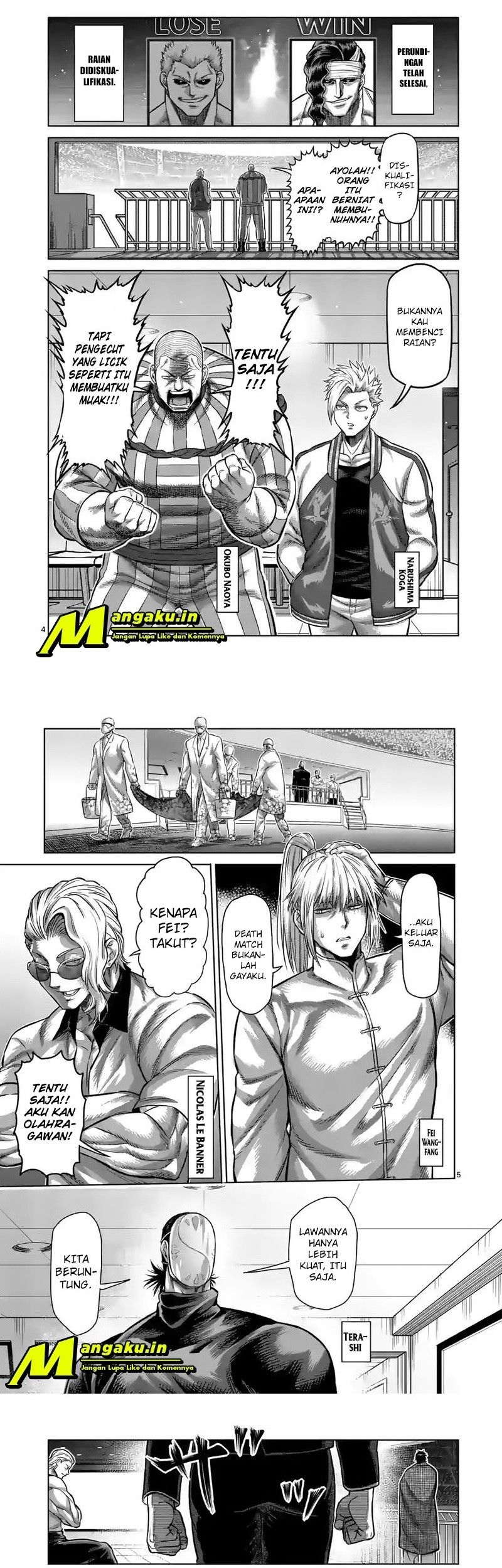 Kengan Omega Chapter 97 - halaman 3