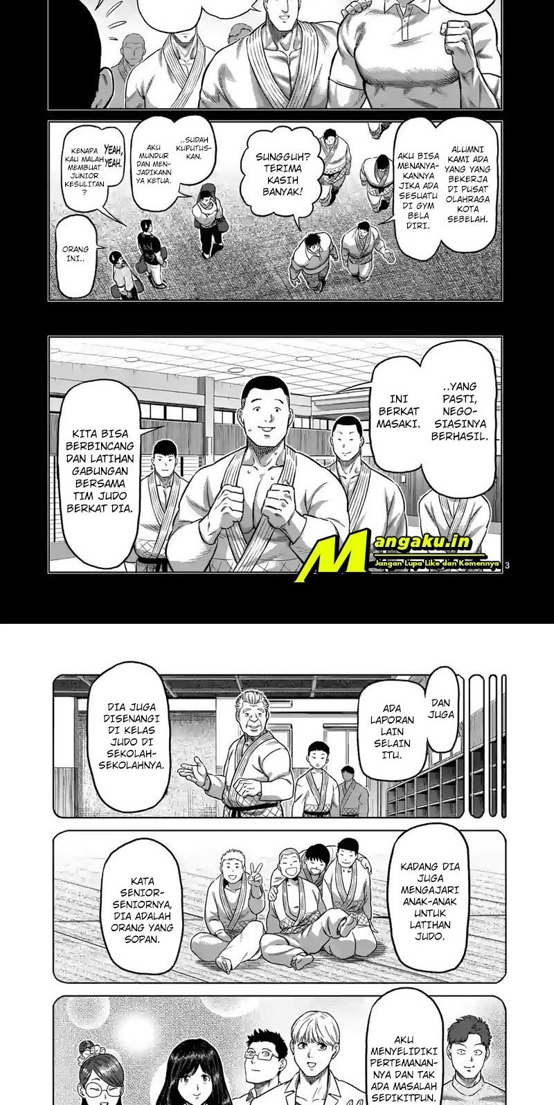 Kengan Omega Chapter 98 - halaman 3