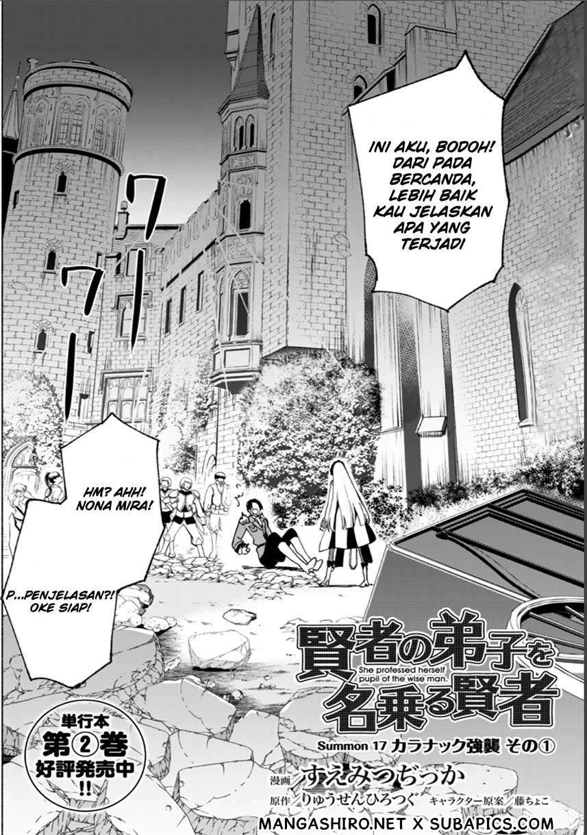 Kenja No Deshi Wo Nanoru Kenja Chapter 17 - halaman 3