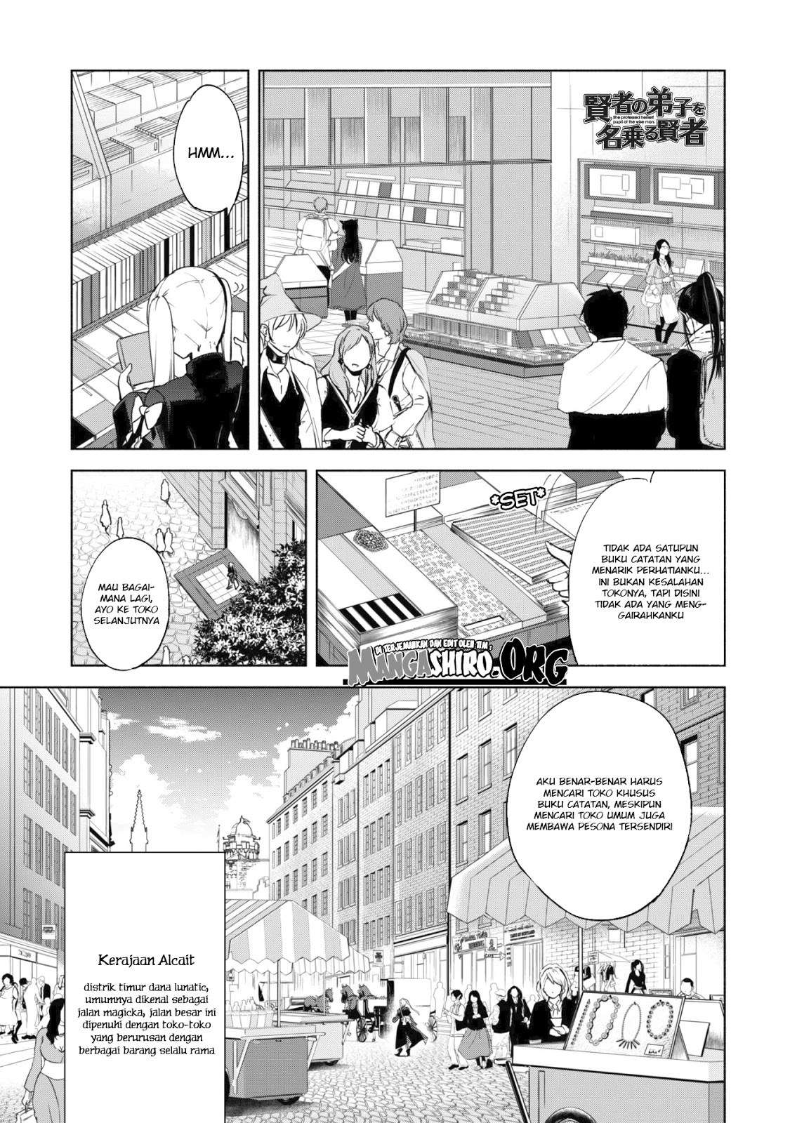 Kenja No Deshi Wo Nanoru Kenja Chapter 25 - halaman 2