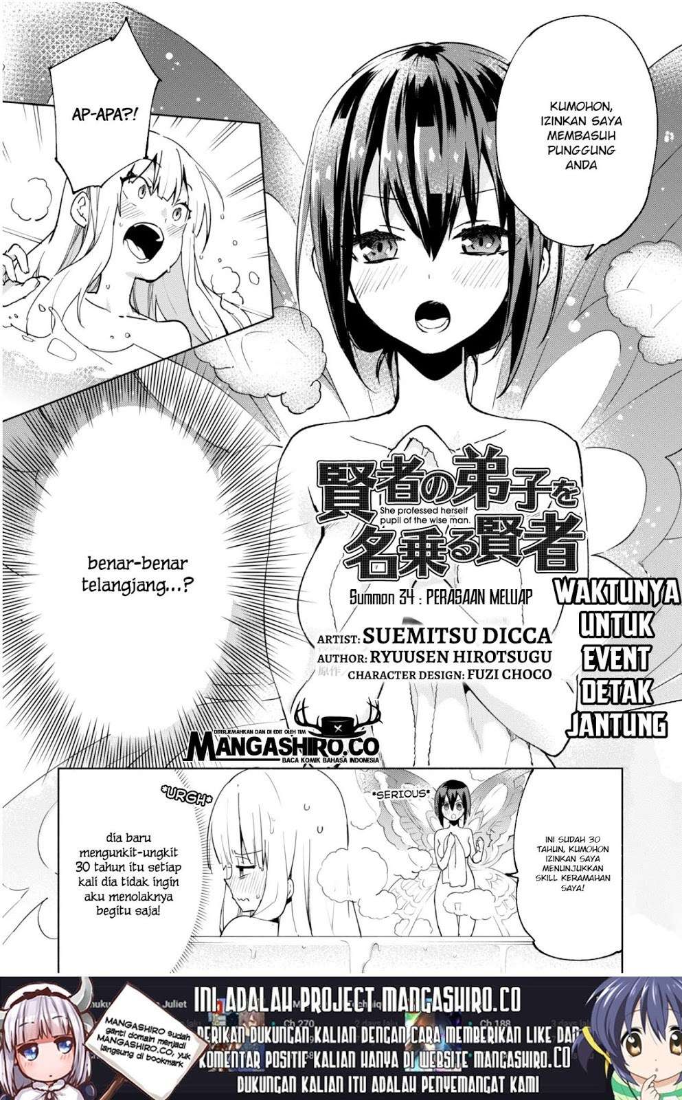 Kenja No Deshi Wo Nanoru Kenja Chapter 34 - halaman 2