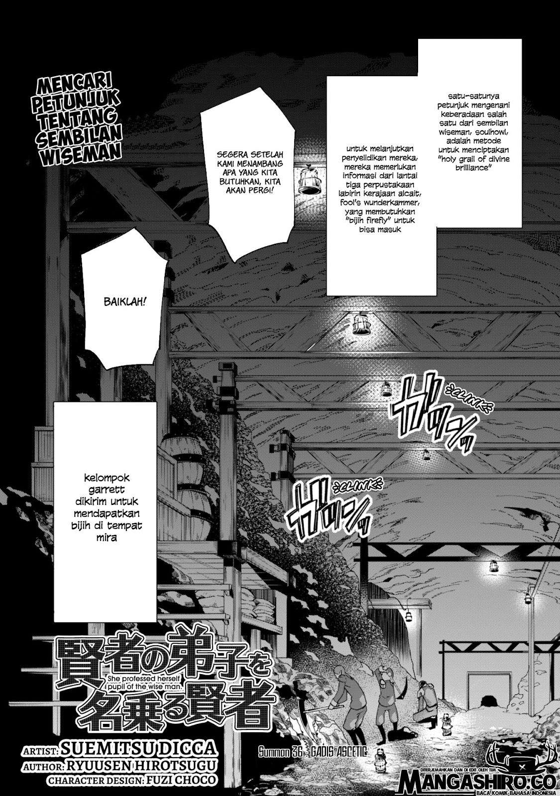 Kenja No Deshi Wo Nanoru Kenja Chapter 36 - halaman 3